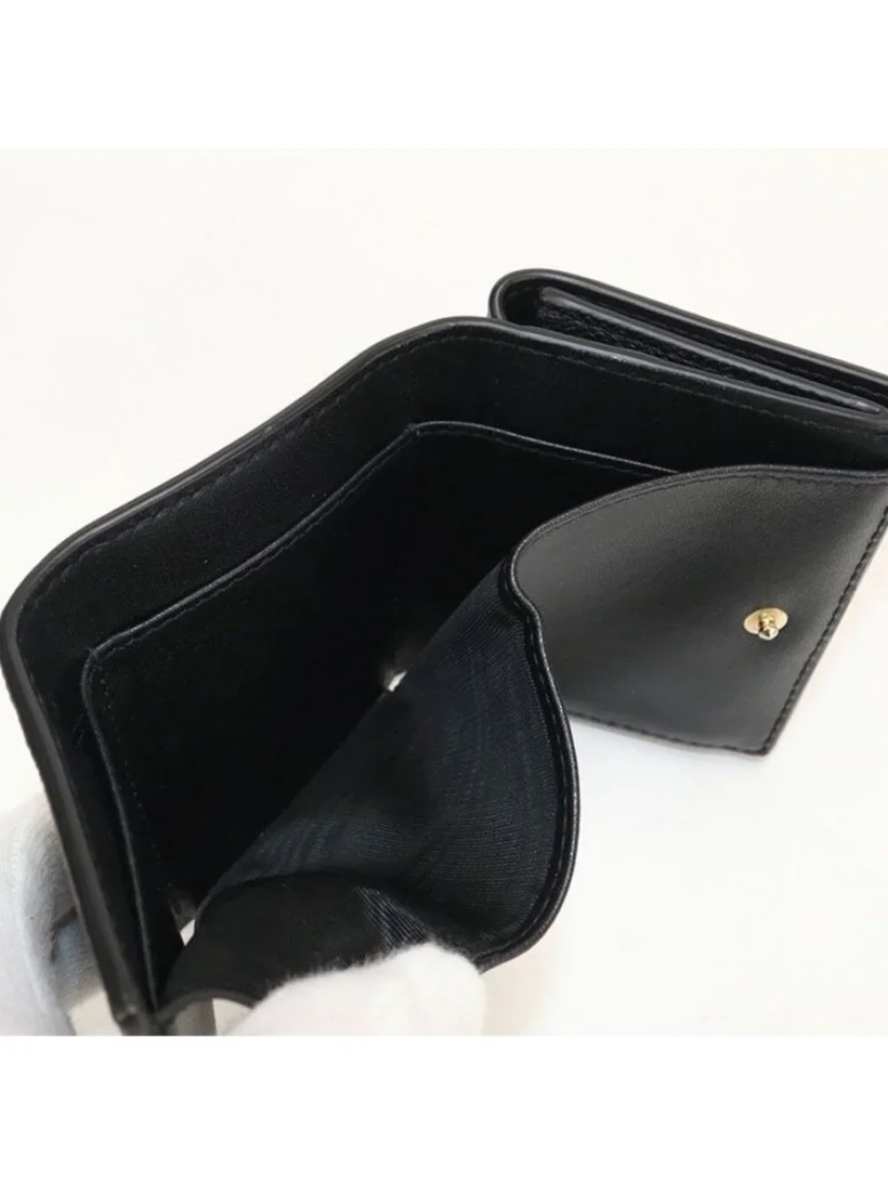 Dior 30 Montaigne Trifold Wallet Calfskin